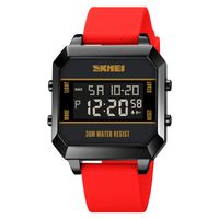 Sports Geometric Buckle Electronic Men's Watches sku image 2
