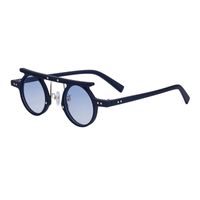 Simple Style Solid Color Pc Round Frame Full Frame Men's Sunglasses sku image 2