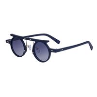 Simple Style Solid Color Pc Round Frame Full Frame Men's Sunglasses sku image 5