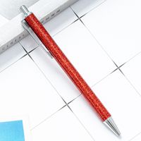 Creative Student Stationery Gold Powder Pressing Ballpoint Pen 1 Pcs sku image 32