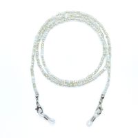 Mode Glas Reis Perlen Frau Brillenkette sku image 3