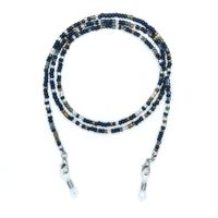 Mode Glas Reis Perlen Frau Brillenkette sku image 4