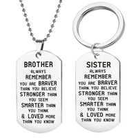 1 Piece Fashion Letter Stainless Steel Plating Unisex Pendant Necklace main image 1