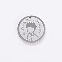 Cute Cartoon Character Stainless Steel Pendant Necklace 1 Piece main image 5