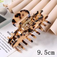 Fashion Solid Color Acetic Acid Sheets Hollow Out Hair Claws 1 Piece sku image 21