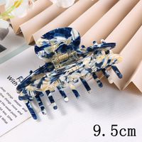 Fashion Solid Color Acetic Acid Sheets Hollow Out Hair Claws 1 Piece sku image 95