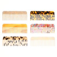 Casual Marble Acetic Acid Sheets Hair Combs main image 2