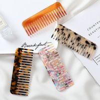 Casual Marble Acetic Acid Sheets Hair Combs main image 5