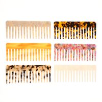 Simple Style Marble Acetic Acid Sheets Hair Combs 1 Piece main image 4