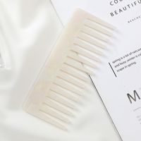 Simple Style Marble Acetic Acid Sheets Hair Combs 1 Piece sku image 4