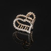 Simple Style Solid Color Alloy Inlay Rhinestones Hair Claws 1 Piece sku image 13