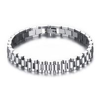 Simple Style Geometric Titanium Steel Plating Bracelets sku image 10