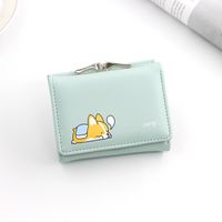 Women's Solid Color Pu Leather Flip Cover Wallets sku image 3