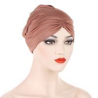 Women's Simple Style Solid Color Eaveless Beanie Hat sku image 8