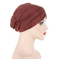 Women's Simple Style Solid Color Eaveless Beanie Hat main image 2