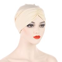 Women's Simple Style Solid Color Eaveless Beanie Hat sku image 7