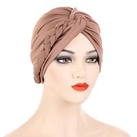 Women's Simple Style Solid Color Eaveless Beanie Hat sku image 8