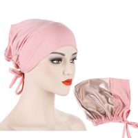Women's Simple Style Solid Color Eaveless Beanie Hat sku image 2