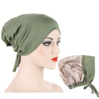 Women's Simple Style Solid Color Eaveless Beanie Hat sku image 1