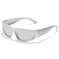 Retro Ac Special-shaped Mirror Full Frame Sports Sunglasses sku image 3
