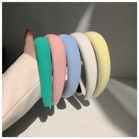 Sweet Solid Color Cloth Hair Band 1 Piece main image 3