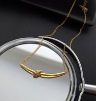 Einfacher Stil Einfarbig Titan Stahl Halskette In Masse main image 1