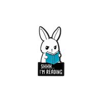 Fashion Rabbit Alloy Stoving Varnish Unisex Brooches sku image 4