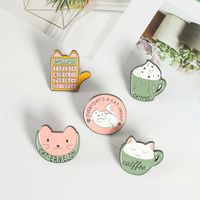 Fashion Cup Alloy Stoving Varnish Unisex Brooches main image 5
