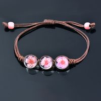 1 Piece Fashion Flower Glass Rope Women's Bracelets main image 5