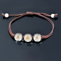 1 Piece Fashion Flower Glass Rope Women's Bracelets main image 2