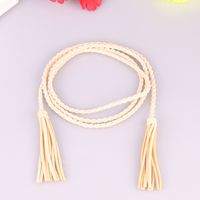 Casual Geometric Korean Velvet Tassel Women's Woven Belts 1 Piece sku image 6