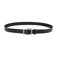 Simple Style Solid Color Pu Leather Alloy Plating Women's Leather Belts 1 Piece main image 2