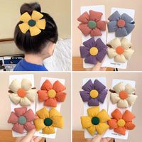 Simple Style Flower Cloth Patchwork Hair Tie 1 Piece main image 1