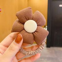 Simple Style Flower Cloth Patchwork Hair Tie 1 Piece sku image 22