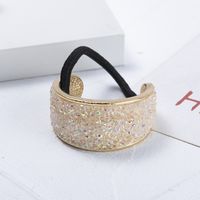 Fashion Geometric Alloy Plating Artificial Diamond Hair Tie main image 3