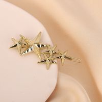 Fashion Star Alloy Plating Hair Clip 1 Piece sku image 3