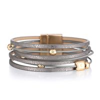 Bohemian Geometric Pu Leather Women's Bracelets sku image 1