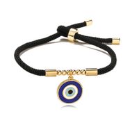 Fashion Eye Copper Enamel Plating Bracelets 1 Piece main image 4