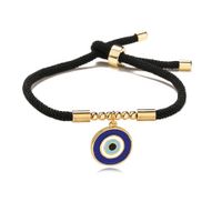 Fashion Eye Copper Enamel Plating Bracelets 1 Piece sku image 4