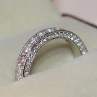 1 Piece Simple Style Circle Alloy Inlay Rhinestones Women's Rings main image 5