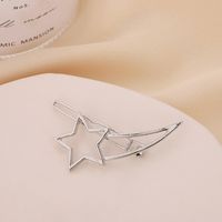 Fashion Star Alloy Plating Hair Clip 1 Piece sku image 2