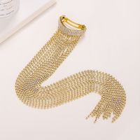 Fashion Geometric Rhinestone Plating Hair Clip 1 Piece main image 2