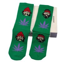 Unisex Casual Cartoon Cotton Blending Crew Socks A Pair main image 3