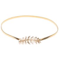 Simple Style Leaf Alloy Iron Women'S Chain Belts sku image 4