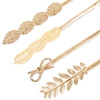 Simple Style Leaf Alloy Iron Women'S Chain Belts main image 5