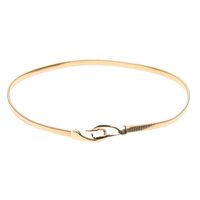 Simple Style Leaf Alloy Iron Women'S Chain Belts sku image 2