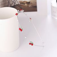 Simple Style Cherry Alloy Plating Hair Band 1 Piece sku image 2