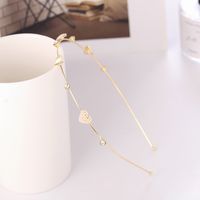 Simple Style Cherry Alloy Plating Hair Band 1 Piece sku image 3