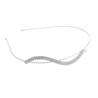 Women's Simple Style Solid Color Metal Hair Band sku image 2