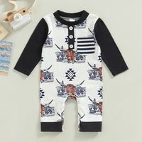 Fashion Cattle Cotton Baby Rompers main image 1